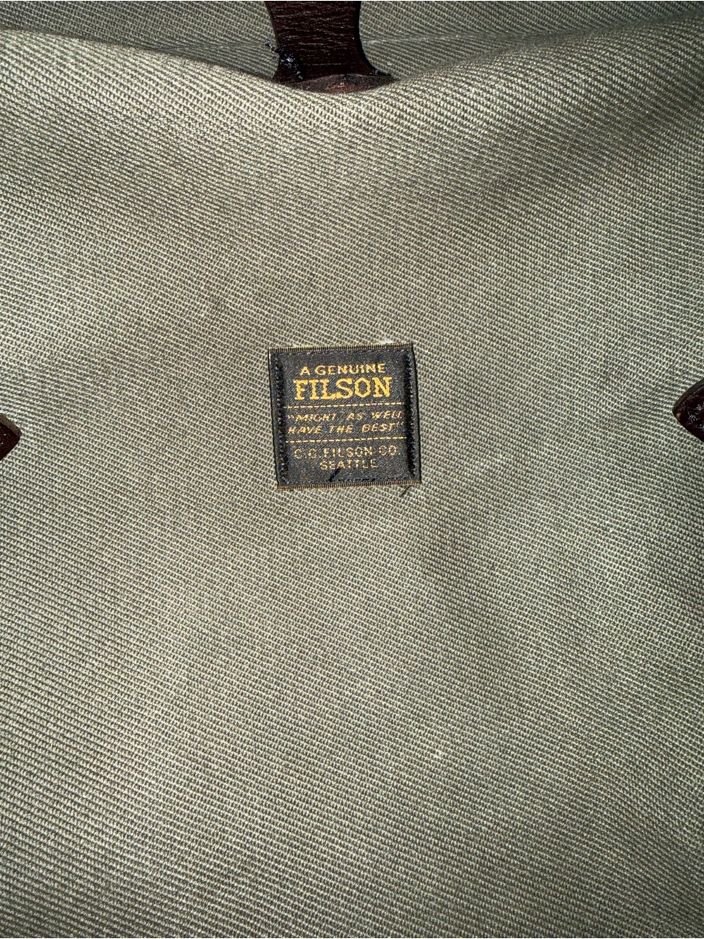 Filson Rugged Twill Duffel Bag - Medium - Great shape. Very little use. - Picture 5 of 10